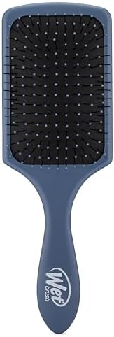 Wet Brush Paddle Detangler Hair Brush, Elemental Blue, Ultra-Soft IntelliFlex Bristles with AquaVent Design, Great For Treatment & Mask Application, Women, Men, Wet, Dry and Damaged Hair by WetBrush