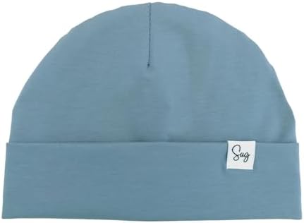 Jersey Beanie Hat for Newborn Baby Boys Girls Silky Satin Lined Hats Bonnet Toddler Infant Little Kids Beanies Caps by Sugarmelon