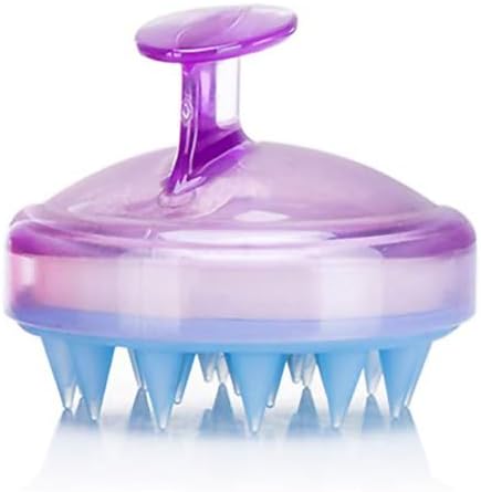 INVODA Scalp Massager Shampoo Brush Soft Silicone Bristles for Dandruff Removal & Hair Growth, Waterproof Wet/Dry Use, Men, Women & Pets by INVODA