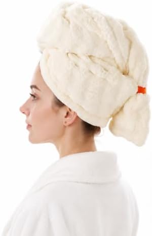 Microfiber Hair Drying Towel 2Pack, Large Hair Drying Towel for Women by Unknown