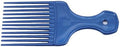 1Pc Blue Salon-Style Hair Pick and Barber Comb - Pick Comb for Curly Hair and Parting Care for Thick Quality Barber Supplies, Styling Tools and Appliances by Unknown