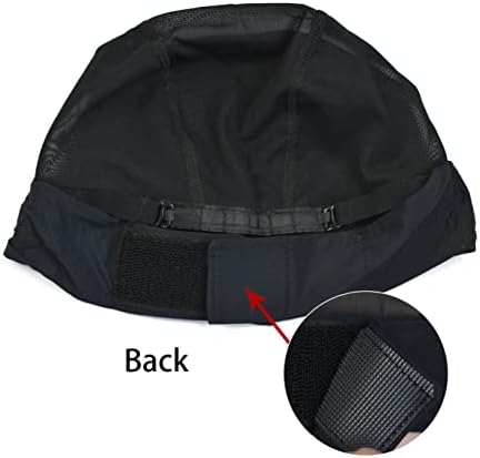 2 Pcs Headband Wig Caps Adjustable Mesh Wig Grip Cap Ice Silk Material for Making Headband Wigs (Mesh Wig Caps) - Image 3