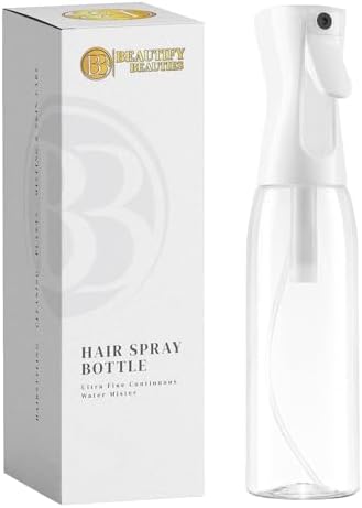 BeautifyBeauties Continuous Spray Bottle for Hair, 16.9 oz Mister Spray by BeautifyBeauties