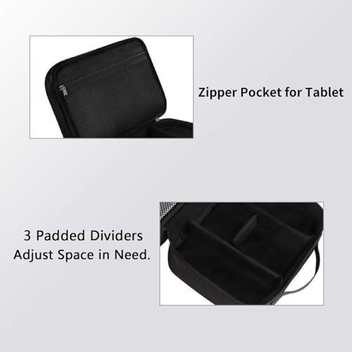 MATEIN Electronics Organizer Travel Case, Cable Organizer Bag, Black - Image 5