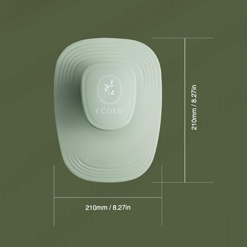 Ecoed 2 PC Scalp Massager Shampoo Brush, Scalp Scrubber & Exfoliator(Green) - Image 3