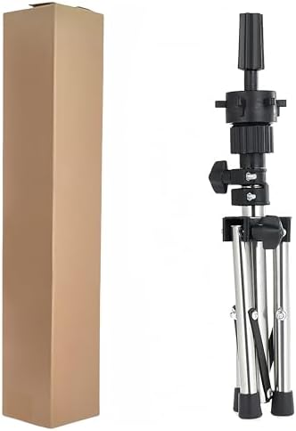 Wigs Mannequin Head Stand, Tripod Stand for Training Doll Head by Yiifiulyn