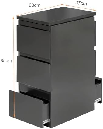 Stainless steel Beauty Salon Storage Cabinet, 3 Drawers Barber Salon Station for Hair Stylist, Barber Salon Station Styling Station Equipment, Barber Shop Beauty Spa Tattoo Tool Storage Cabinet - Image 2