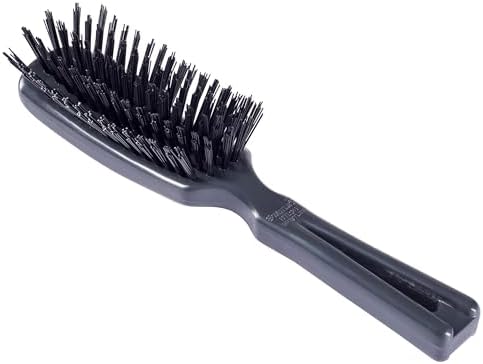 Stanley Commander for Her Hairbrush – Detangling Brush for Wet or Dry Hair – Nylon Bristles Reduce Frizz – Scalp Massager Hair Brush for Thick, Thin, Curly, Straight Hair (Black) by StanleyHomeProducts