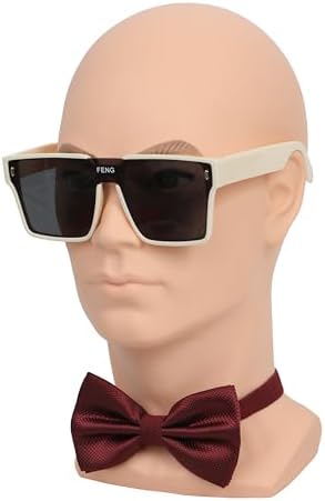 PVC Male Mannequin Head Professional Training Head Bald Manikin Head with Shoulder for Display Headphone Game Console Hats Wigs Jewellery Glasses Facemask Caps Model Head - Image 6