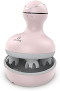 COMFIER Scalp Massager for Hair Growth, Waterproof & Full Body Kneading, 84 Massage Nodes, Handheld Head Scratcher, Cat Massager, Pink by COMFIER