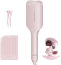 Waver Curling Iron Lena S12 Beach Waver Curling Wand, Hair Tool with 2 Barrels, Anti-Scald Protection, Adjustable Time & Temps, Dual Voltage, Titanium Coating for Effortless, Long-Lasting Waves by LENA
