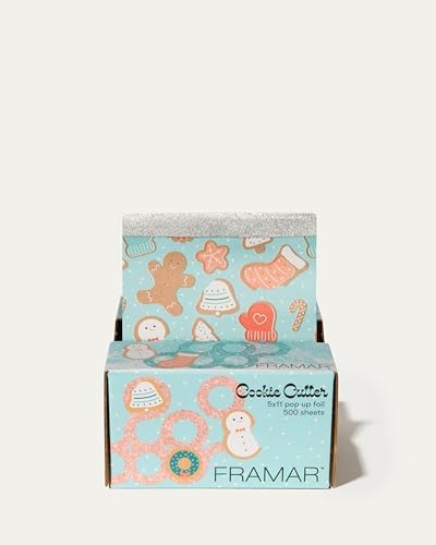 FRAMAR Cookie Cutter Hair Foil, Hair Foils For Highlighting – 500 by FRAMAR