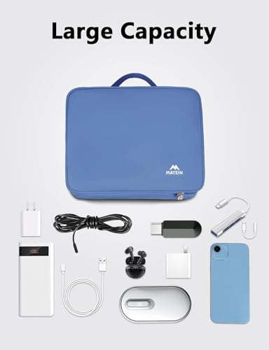MATEIN USB Cable Organizer Bag, Water Resistant Large Travel Tech Organizer - Image 2