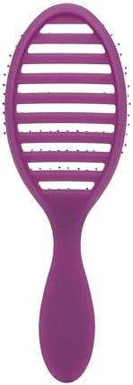 Wet Brush Speed Dry Hair Brush, Purple Frost - Vented Design & Soft HeatFlex Bristles Are Blow Dry Safe - Ergonomic Handle Manages Tangles - Pain-Free Hair Accessories - Image 2