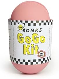 Bonks GoGo Kit - Hair Care Kit Espresso - Portable Hair Accessories Pouch for Women & Teens - Includes Mini Claw Clip, Seamless Hair Pins, Silky Hair Tie & Folding Comb - Compact Travel Essential - Image 2