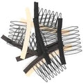 30 Pcs Wig Clips Wig Comb Wig Combs to Secure Wig 7-Teeth Wig Combs for Making Wig Caps (30 Pcs, Mixed) by xuxisowo