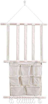 cherrboll Hair Bows Holder Headband Organizer for Girls, Hair Clips Hanger Storage with Hooks, Wall Hanging Decor for Nursery Room - Image 7