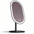 Fancii Vera LED Lighted Vanity Makeup Mirror, Rechargeable - Cordless Illuminated Cosmetic Mirror with 3 Dimmable Light Settings, Dual Magnification (Obsidian) by Fancii