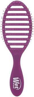 Wet Brush Speed Dry Hair Brush, Purple Frost - Vented Design & Soft HeatFlex Bristles Are Blow Dry Safe - Ergonomic Handle Manages Tangles - Pain-Free Hair Accessories by WetBrush