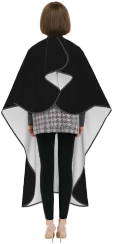 55x66in Black Custom Barber Cape, Personalized Designer Barber Cape for Salon, Gifts for Birthday Christmas - Image 6