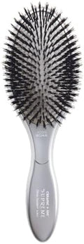 Olivia Garden Ceramic + Ion Supreme Styler Cushion Paddle Brush - Boar & Ionic for Shine, Frizz Control & Smoother Hair by Unknown