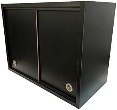 Towel Cabinet Storage with Sliding Doors Wall Mounted 24 inches Long 18 inches High and 12 inches deepTLC-TC - Image 3