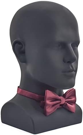 FanLin Male Mannequin Head Professional Manikin Head for Display Wigs Hats Headphone Mask Sunglasses Jewelry and Scravat Display Stand (Matte Black) - Image 5