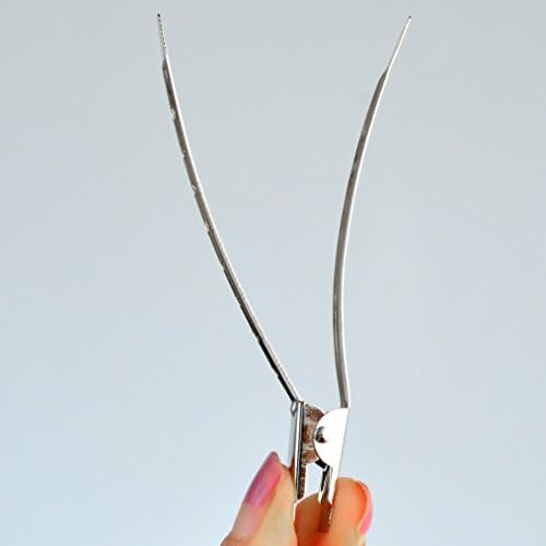 Bantoye 24 Packs Duck Bill Clips 3.35 Inch Metal Alligator Clip, Silver - Image 5