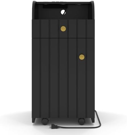 Rolling Salon Station with Power Outlet and Tool Holders - Image 6