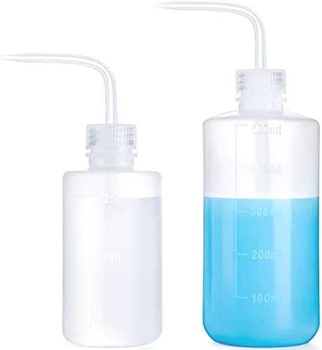Mkono 2 Pack Squeeze Succulent Watering Bottle, 250ML & 500ML Waterer Can by Mkono