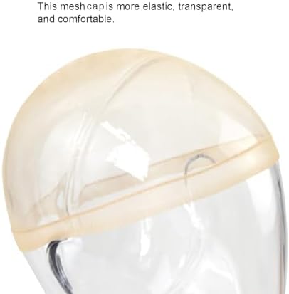 YANTAISIYU 30 Pcs HD Wig Cap for Women Ultra-thin Invisible Breathable Wig Cap Stretchy Nylon Stocking Wig Caps for Lace Front Wig - Image 2
