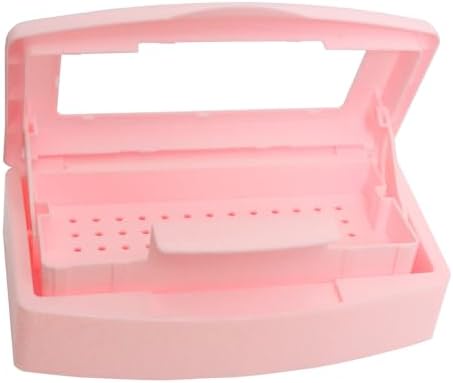 Nail Tool Sterilizer Box, Plastic Sterilization Tray for Tweezer, Eyelash Extensions, Hair Salon, Nail Implement for Esthetician by TOPCOMWW