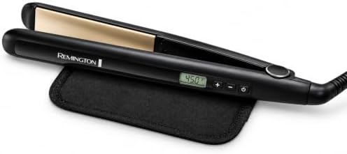 REMINGTON 1" Anti-Static Hair Straightener, Professional Ceramic Flat Iron by Remington
