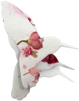 24 Favor Set, Pink Hummingbird Gift Wrap Tags w/Wildflower Seed - Image 4