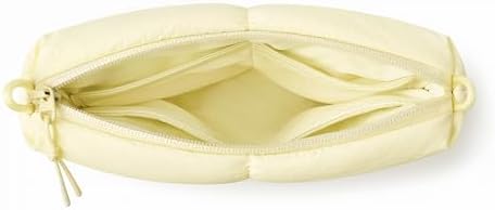 Comfyable Puffy Electronics Organizer Travel Case, Cute Tech Pouch for Women Men, Cable Storage Bag for Charger, Phone, Power Bank, Cord, Compact Tech Accessories Pouch, Butter Yellow - Image 4