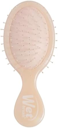 Wet Brush Mini Detangler Hair Brush, Cream (Iridescence Icon), Detangling Travel Hairbrush, Ultra-Soft IntelliFlex Bristles Glide Through Tangles with Ease, Pain-Free, All Hair Types, Limited Edition - Image 2
