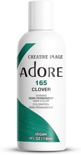 Adore Semi Permanent Hair Color, 165 Clover, 4 Fl Oz by Adore