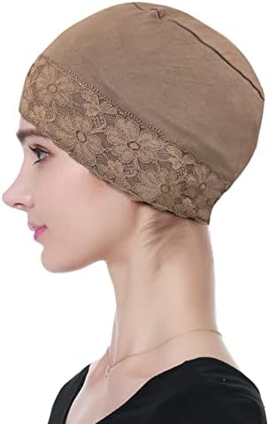 Lace Beanie Sleep Caps Head Coverings for Women Hair Loss - Image 5