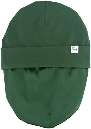 Jersey Beanie Hat for Newborn Baby Boys Girls Silky Satin Lined Hats Bonnet Toddler Infant Little Kids Beanies Caps - Image 3