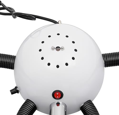 White 5 Head Infrared Hair Color Processor with Extendable Boom - Image 6