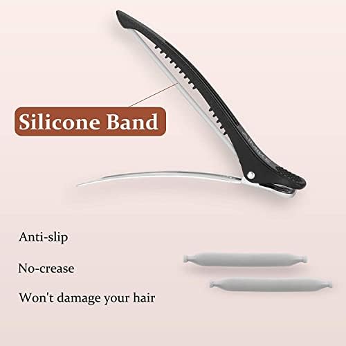 AIMIKE Hair Clips for Styling Sectioning, Barbers & Home Hair Cutting - Image 3