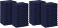 Avalon Towels Salon Towel - Navy Blue Hand Towels Bulk Pack of 48-100% Cotton Absorbent Spa, Facial & Gym Towel for Working Out - 16x27 Inches (Not Bleach Proof) by AvalonTowels