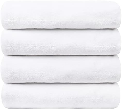 JML Large Microfiber Bath Towel, 4 Pack, 30" x 60" - Image 2