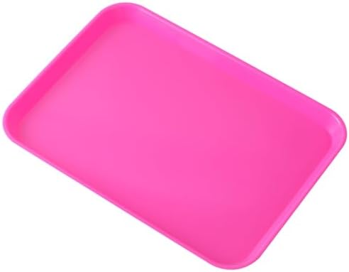 JMU Pink Dental Procedure Trays Flat Trays Size B 13.25" X 9.75" by JMU
