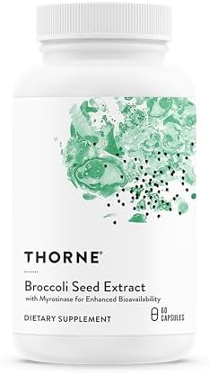 THORNE Broccoli Seed Extract, Sulforaphane Glucosinolate (SGS), 60 Capsules by Thorne