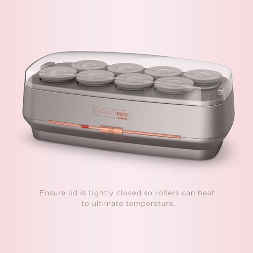 Conair Hot Rollers, INFINITIPRO, Ceramic Flocked, 2" Barrel, 8-Pc - Image 5
