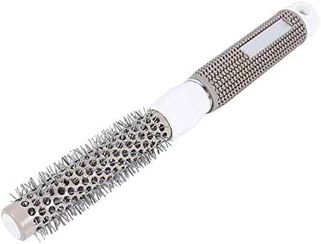 5 Optional Sizes,Curling Iron Brush 5 Sizes Salon Barber Brushes Temperature Resnt Ceramic Iron Comb Round Brush for Curly Tangled Hair Blow Drying (19#) - Image 4