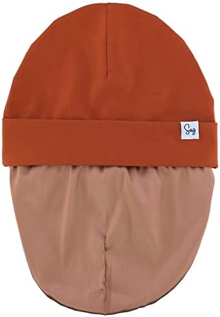 Jersey Beanie Hat for Newborn Baby Boys Girls Silky Satin Lined Hats Bonnet Toddler Infant Little Kids Beanies Caps - Image 4