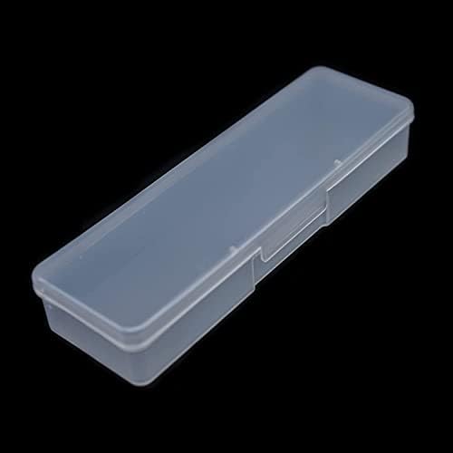 4PCS Plastic Storage Personal Box for Nail, Nail Implement Box (clear) - Image 6