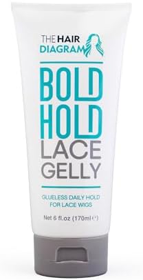 The Hair Diagram Bold Hold Lace Gelly, Glueless Temporary Lace Hold (6oz) by TheHairDiagram%C2%AE
